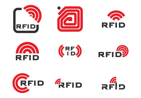 rfid cards with logo|rfid logo vector.